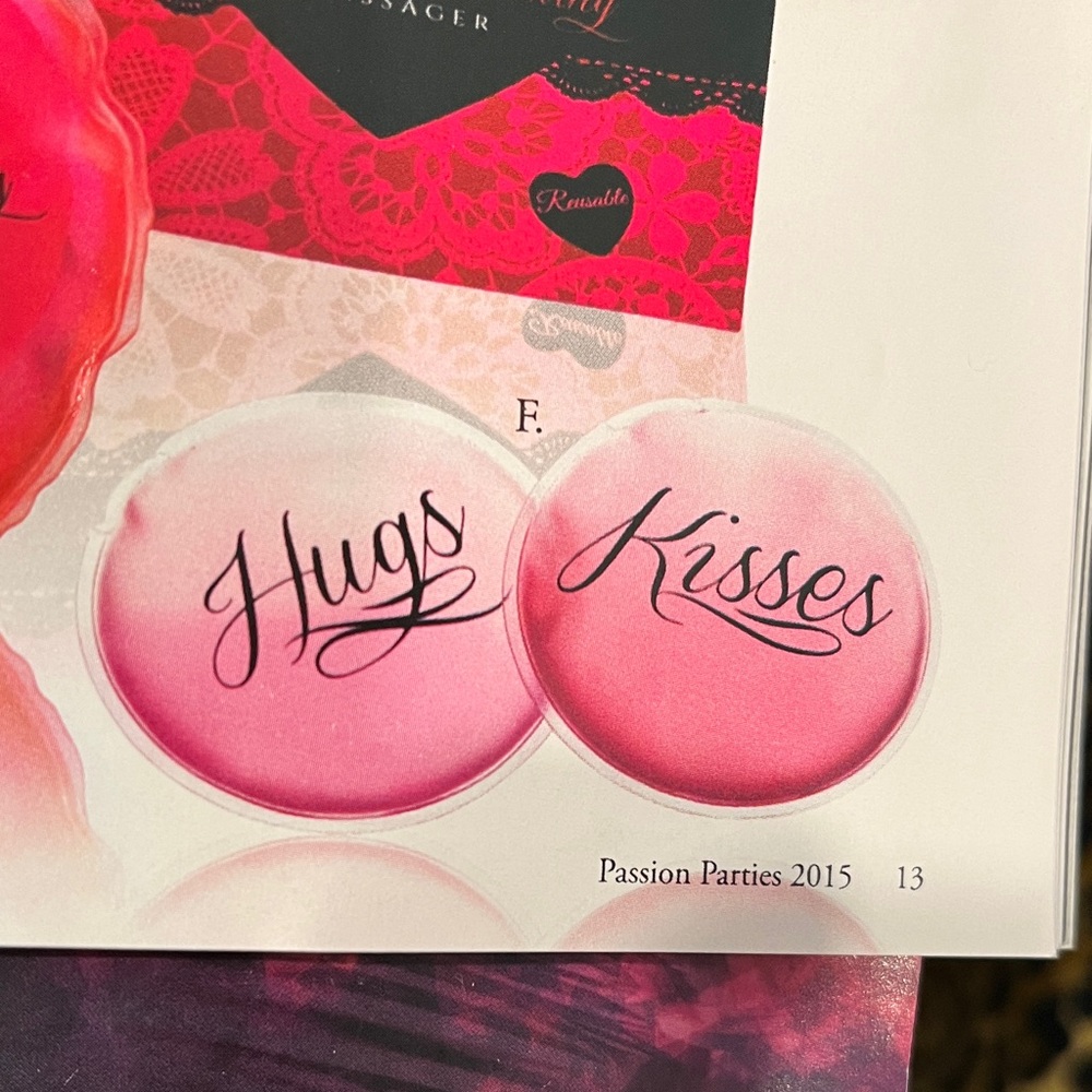 Lot of 2 sets New Passion Parties Passion Massagers